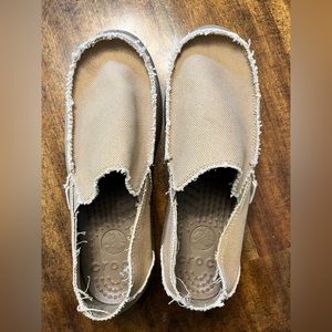 Crocs Loafers - Nearly New.  Mens 8.